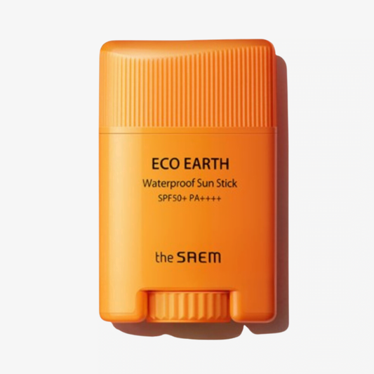 🌞 The Saem «Eco Earth Waterproof Sun Stick» Protector solar a prueba de agua SPF50+ 17G.