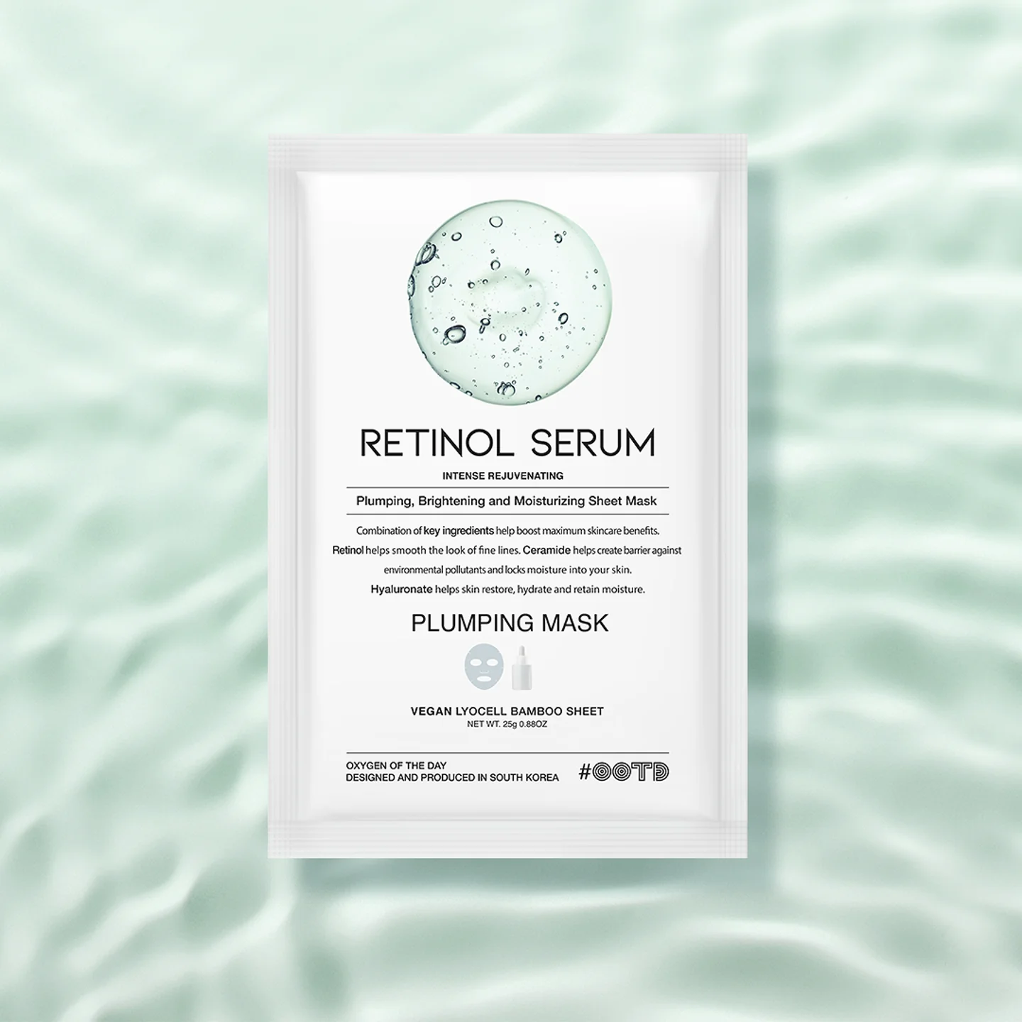 ✨ OOTD Mascarilla «Retinol Serum Plumping Mask» 25gr.