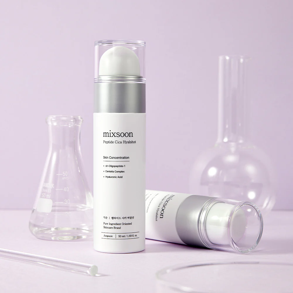 🌿 Mixsoon Peptide Cica Hyal-Shot Serum – 50ml