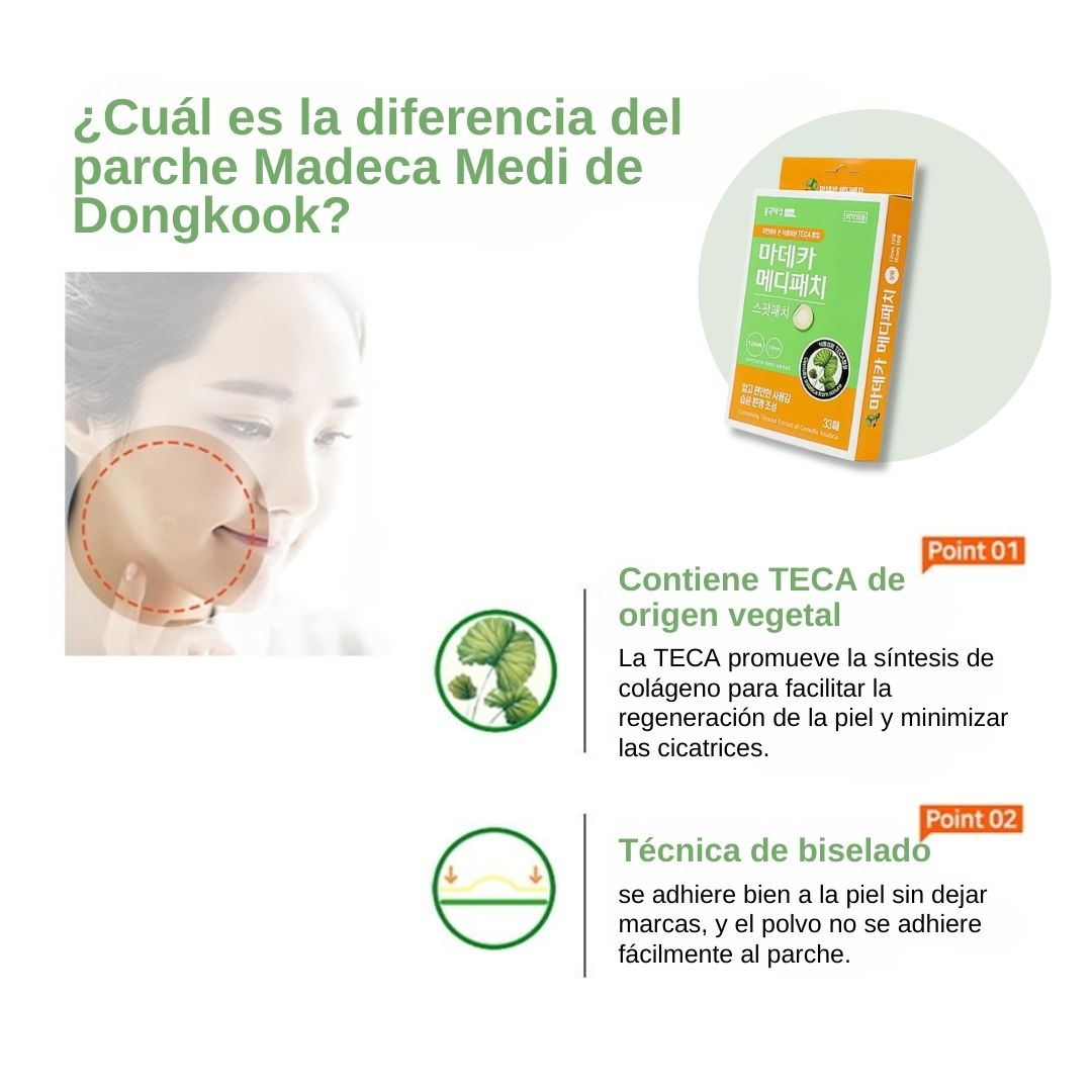 💚 Centellian 24 – Madeca Medi Patch Spot (33 parches)