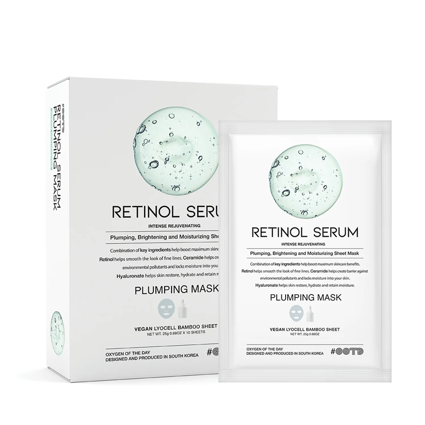 ✨ OOTD Mascarilla «Retinol Serum Plumping Mask» 25gr.
