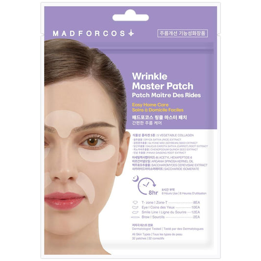 🌙 MADFORCOS «Wrinkle Master Patch» Parches Antienvejecimiento