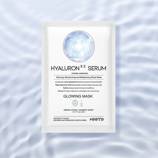 💧 OOTD Mascarilla «Triple Hyaluron Acid Serum Glowing Mask» 25gr