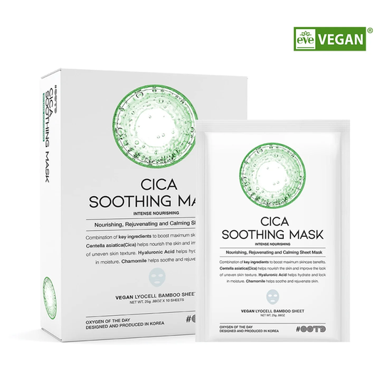 🌿 OOTD Mascarilla «Cica Soothing Mask» 25 gr
