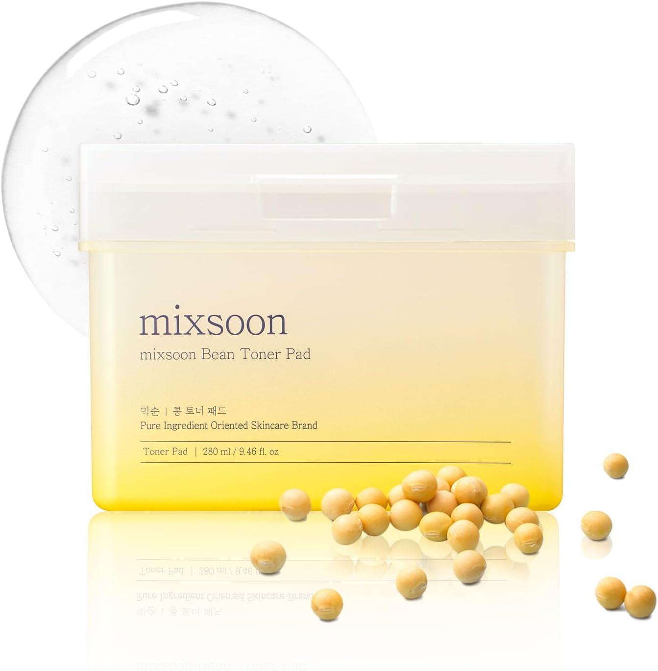 🌱 Mixsoon “Bean Toner Pad” – 70 almohadillas (280 ml)