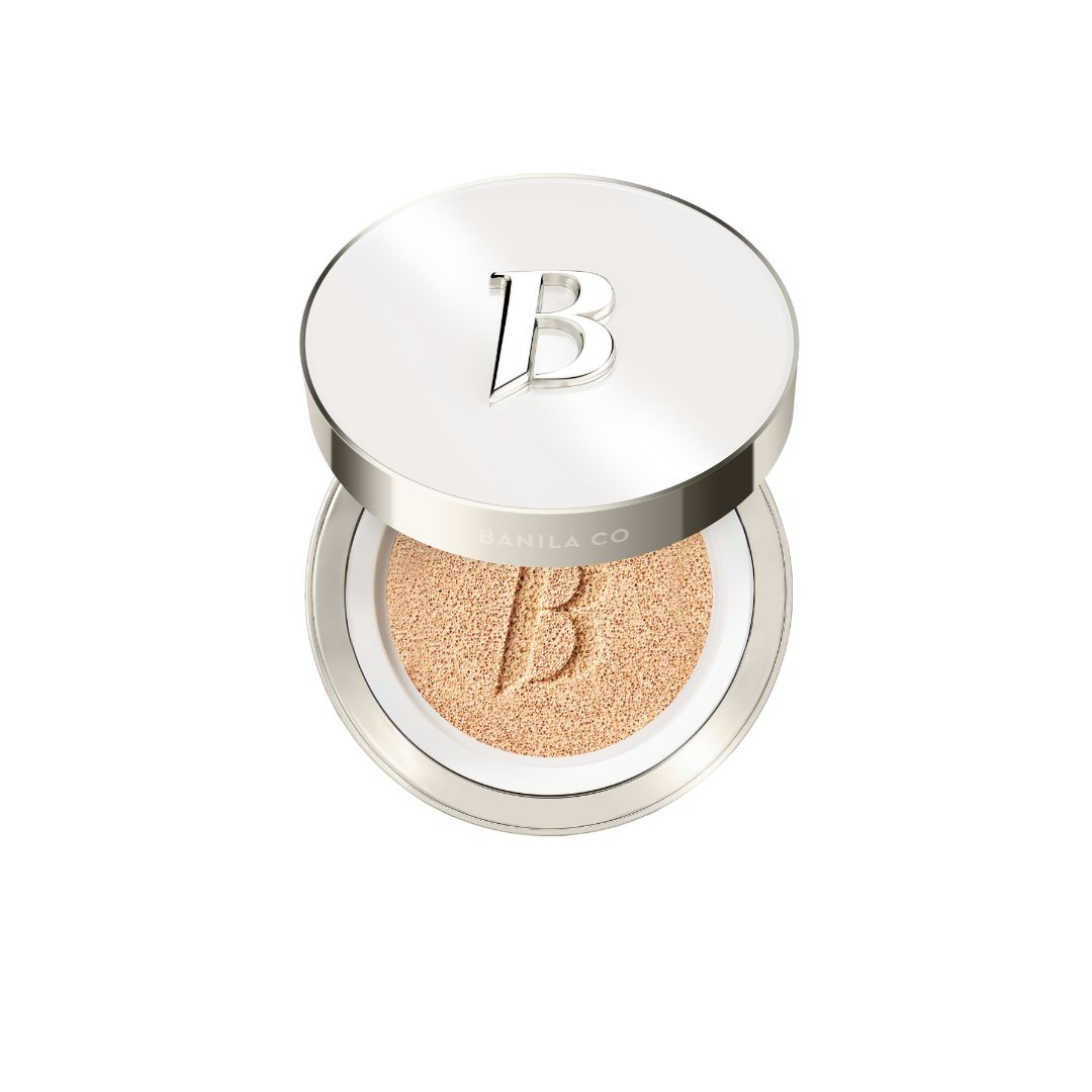 ✨ Banila Co –  Base de maquillaje-Covericious Ultimate White Cushion, Cobertura Media 14 g.