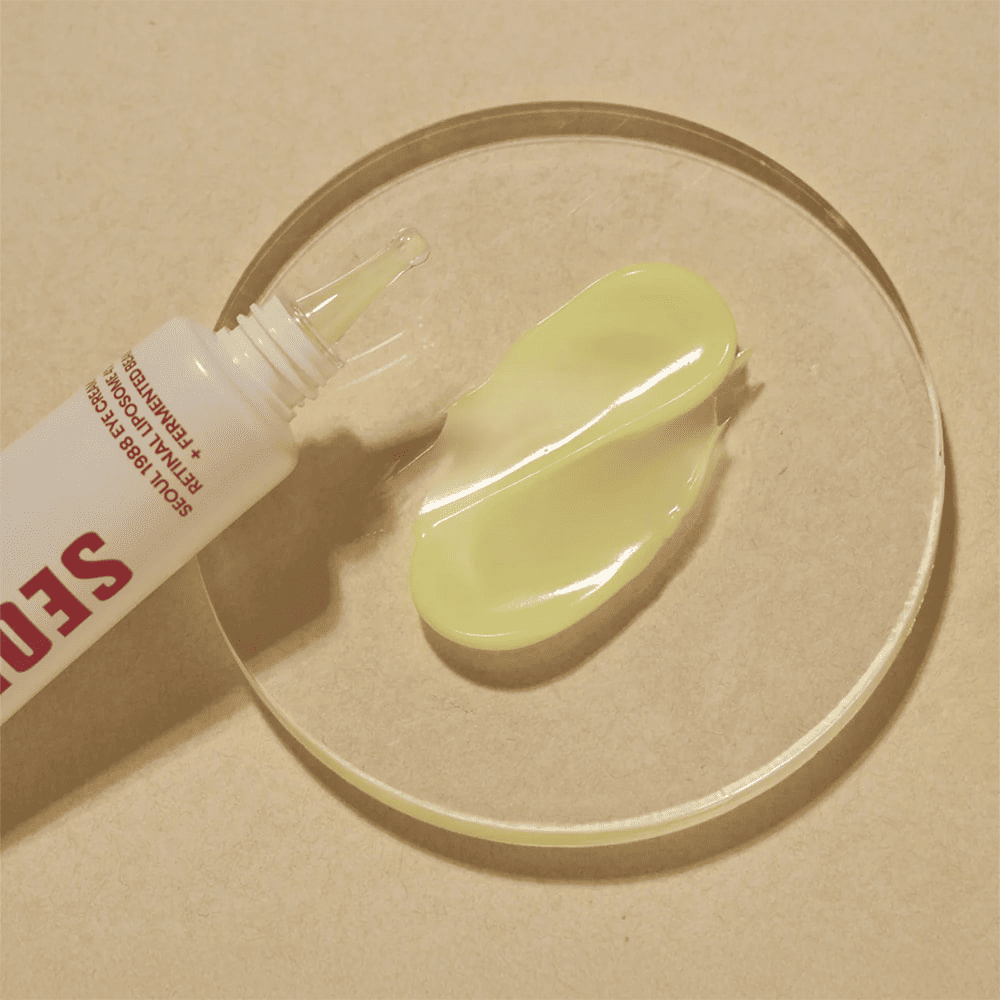 ⭐ K-SECRET Seoul 1988 Eye Cream: Retinal Liposome 4% + Fermented Bean ⭐ Anti-edad